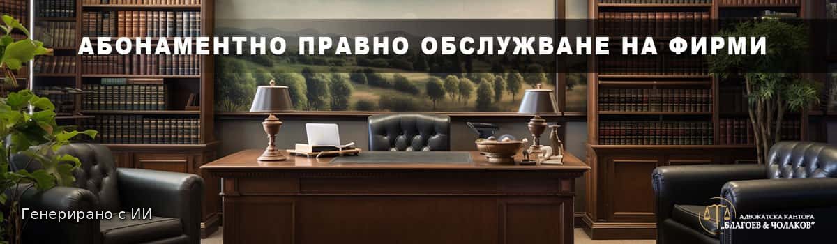 Абонаментно правно обслужване на фирми, адвокат търговско право