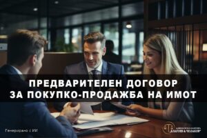 предварителен договор за покупко-продажба на имот, адвокат недвижими имоти, имотни измами, капаро