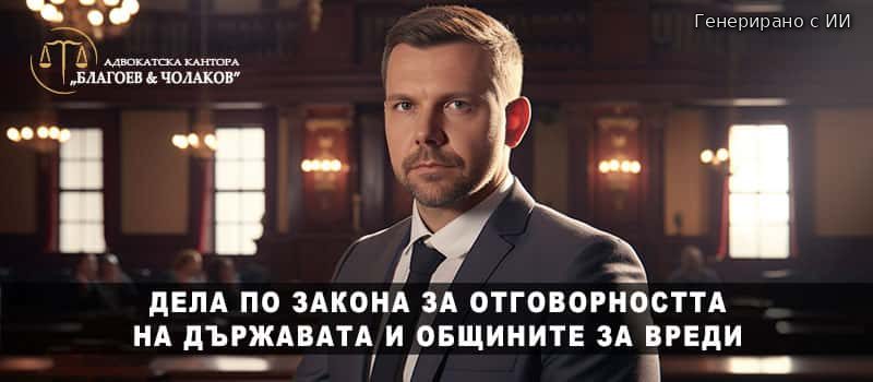 Дела по Закона за отговорността на държавата и общините за вреди Дела по Закона за отговорността на държавата и общините за вреди