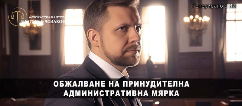 Обжалване на Принудителна административна мярка от адвокат административно право Обжалване на Принудителна административна мярка от адвокат административно право
