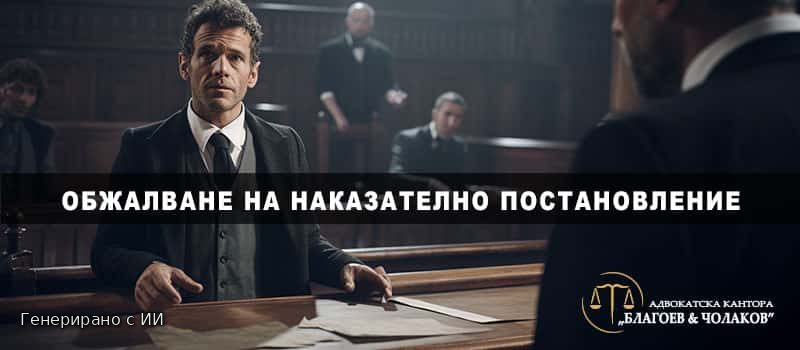 Обжалване на наказателно постановление​ и възражения по актове