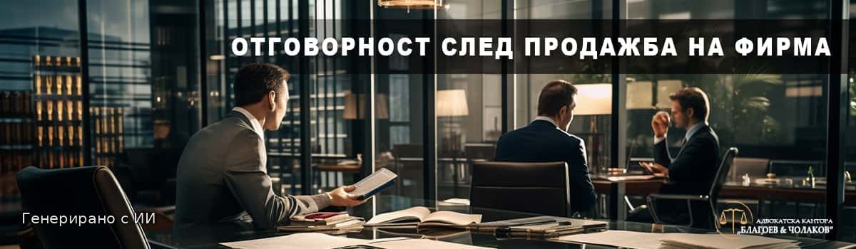 Отговорност след продажба на фирма