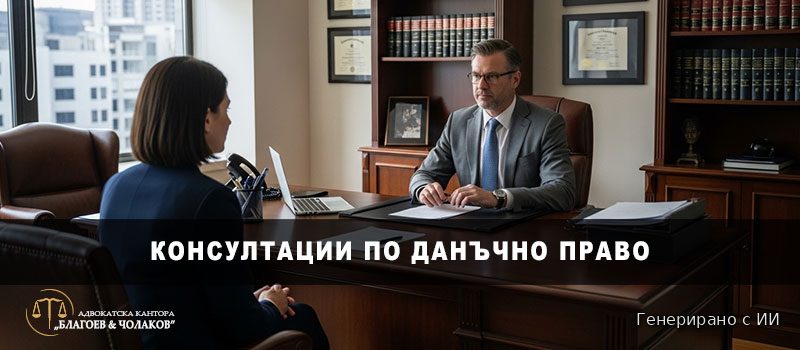 Адвокат данъчно право София - консултации по данъчно право от адвокатска кантора Благоев и Чолаков